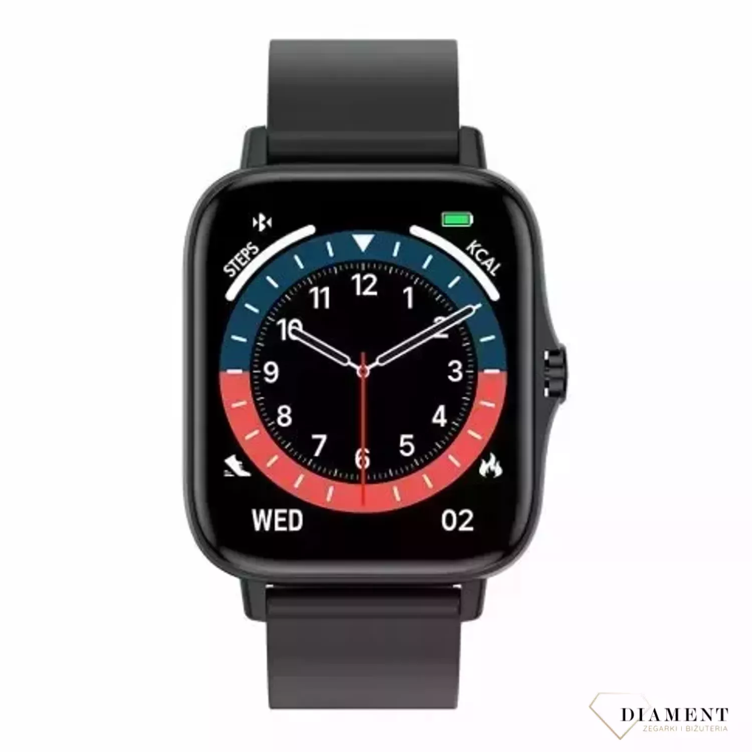 Smartwatch damski na pasku Garett Sport Mode Pro RT czarny.jpg